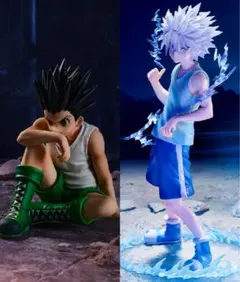 一番くじ　ハンターハンター　C賞　ゴン　D賞　キルア　フィギュアセット