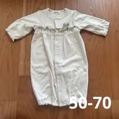 ベビーロンパース　2WAYオール　50-70センチ