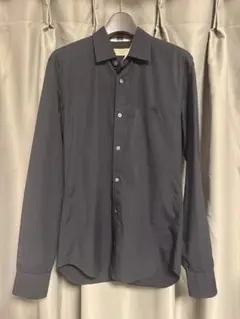 BURBERRY バーバリー ドレスシャツ ブラック XS バーバリーチェック