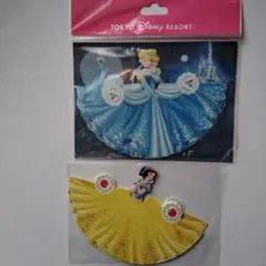 シンデレラ　白雪姫　東京ディズニーリゾート ドレスメモ　2つセット売り