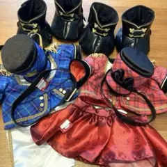 ダッフィーフレンズ　ぬいぐるみコスチューム　2017クリスマス タグなし