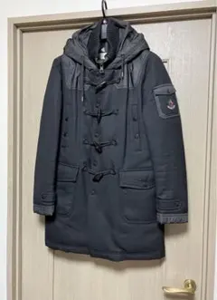 【レア 0サイズ】モンクレール JEAN 国内正規品 黒 ダッフルダウンコート