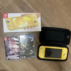 Nintendo Switch Lite イエロー 本体とゲーム2本付き