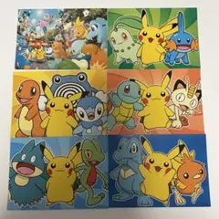 ポケモン ポケモンセンター 10周年記念 ポストカード6枚セット