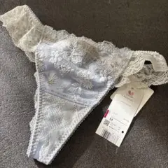 新品レディースワコール　パルファージュ　バックレース　ソング　水色 M ショーツのサムネイル