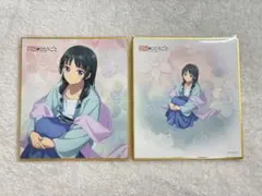 薬屋のひとりごと ミニ色紙 猫猫 雨宿り