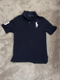 ポロ・ラルフ・ローレン ネイビー ポロシャツ