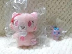 ジュエルペット マスコットぬいぐるみ ガーネット めじるしアクセサリー2 ルナ