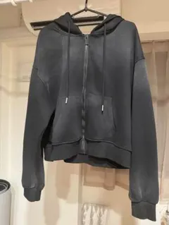 WEGO Figments パーカー ブラック フリーサイズ ビッグシルエット