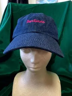 Ben Davis デニム ベースボールキャップ ネイビーブルーのサムネイル