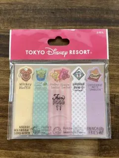 東京ディズニーリゾート 付箋用紙 5枚セット