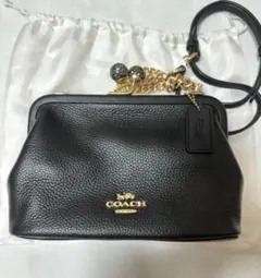 COACH がま口ショルダーバッグ ポーチ