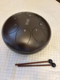 さざなみドラム(小型) グリーン A=440Hz マレット付き - メルカリ