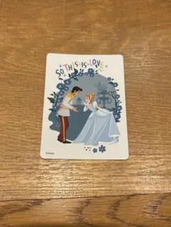 ディズニーストア シンデレラ あいこじゃんけんカード 162
