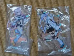 一番くじホロライブ 猫又おかゆアクリルスタンド 兎田ぺこらアクリルスタンド