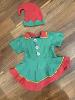 専用⭐︎小人　クリスマス　衣装　110 女の子　サンタ