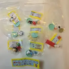 スヌーピー　チョコエッグ　ミニフィギア　8種　Peanuts