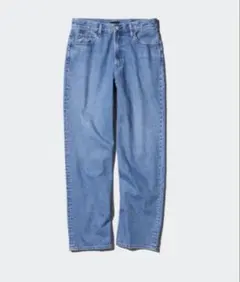 値下げ　ユニクロ　ワイドストレートジーンズ30in