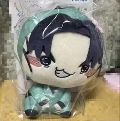 忍たま乱太郎　フリューくじ 潮江文次郎もちぴこぬいぐるみ＋アクリルスタンド