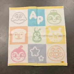 アンパンマン ハンドタオル 34×36cm 綿100% ハンカチ