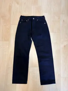 90s USA製 Levi's 501 後染めブラック W29 ブラックデニム