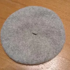 earth music & ecology グレー ベレー帽 サイズF