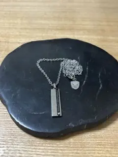 LION HEART プレートネックレス（シルバー） 50cm