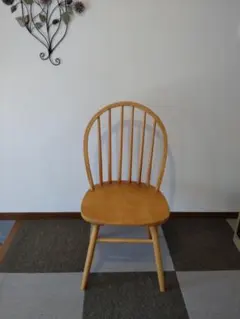 天然木ウィンザーチェア、ナチュラル色