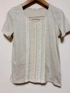SELF SERVICE レース切り替え 半袖Tシャツのサムネイル