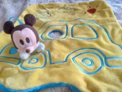 ミッキー ぬいぐるみ付きベビーブランケット ディズニー