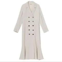 新品未使用　COCODEAL スリットスリーブテーラードワンピース