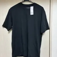 TOPVALU セリアント スムースクルーネック 半袖Tシャツ 黒 Lのサムネイル