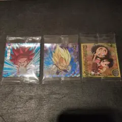 ドラゴンボール超戦士シールウエハース 3枚セット