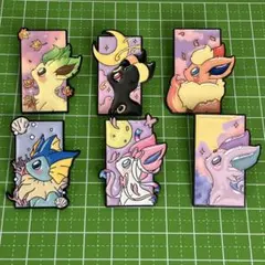 2. ポケモン☆ブイズ☆イーブイフレンズ☆ピンバッジ☆9点セット