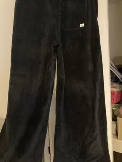 BILLABONG ブラック コーデュロイ ワイドパンツ