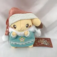 貴重 マンスリーピカチュウ ぬいぐるみ 1月 タグ付き エンティ 獅子舞