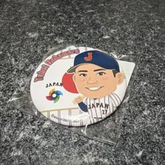 ファイターズ 伊藤大海 2026 WBC 侍ジャパン モバガチャ 缶バッジ