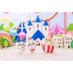 ちいかわらんど　うきうきマスコット ちいかわ、ハチワレ、うさぎ　セット