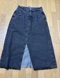 ZARA デニム　ロングスカート