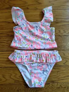 baby GAP 蛍光花柄水着 12-18ヶ月
