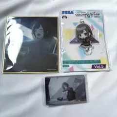 プロセカ 東雲絵名 色紙 アクリルチャーム ウエハース セット