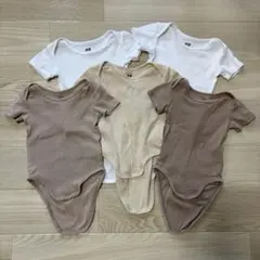 H&M ベビー ロンパース 5枚セット 62cmのサムネイル