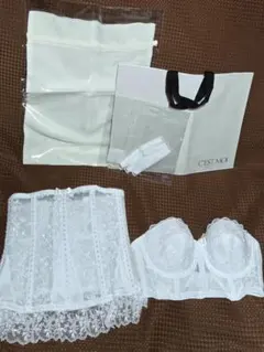 セモア ブライダルインナー ウエストニッパー、セミロングラインブラ