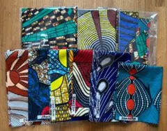 アフリカ布 綿100% ワックスプリント　まとめ売り