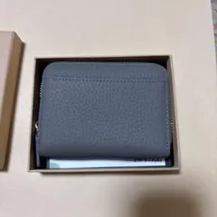 小銭入れ付きカードケース　ジャバラ　コンパクト　財布　濃いグレー　男女兼用　旅行