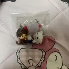 ハローキティ・モンチッチ カプセルトイ3個セット