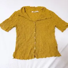 Ray BEAMS マスタード 半袖シャツのサムネイル