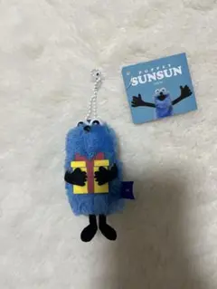 パペットスンスン　ぬいぐるみマスコット　snow ver. プレゼント