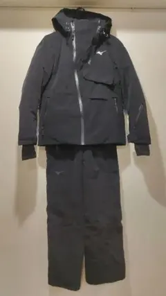 Mizuno スキーウェア 上下セット ブラック