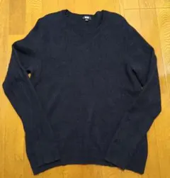 UNIQLO ネイビー ニットセーター XL